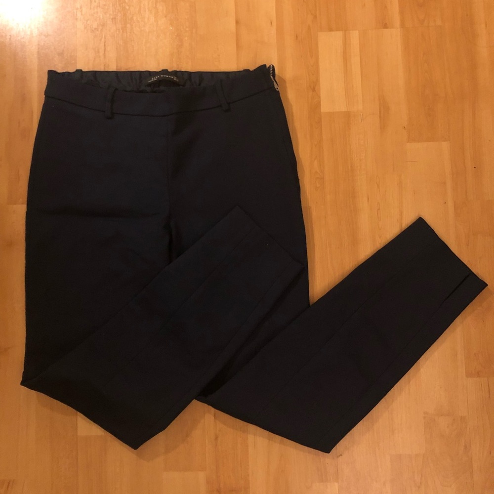 Zara Navy Professional Slacks size S